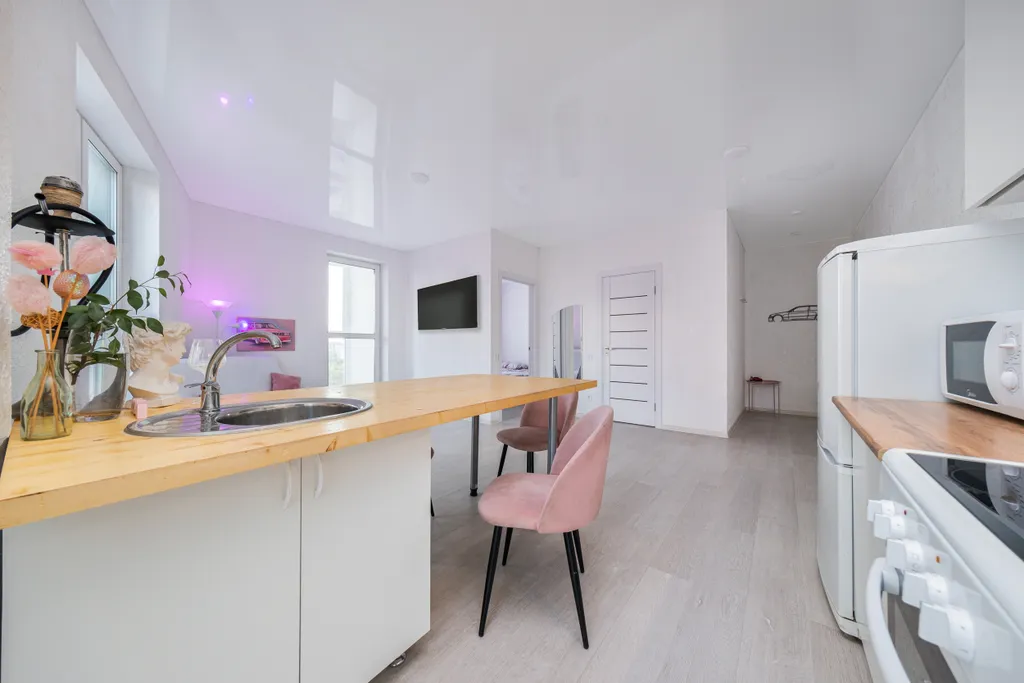 Просторная квартира с панорамным видом