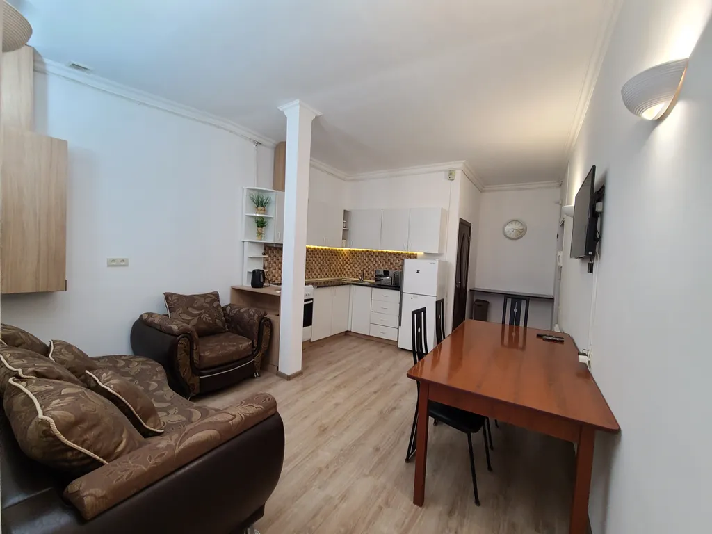 Квартира с балконом и панорамным видом на город и гору Арарат