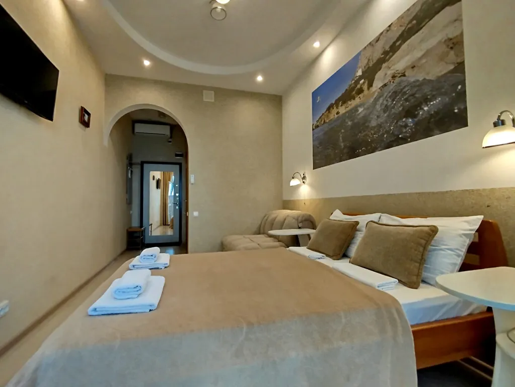 "Лазурный Батилиман", Ласпи, близко к пляжу, вид на море