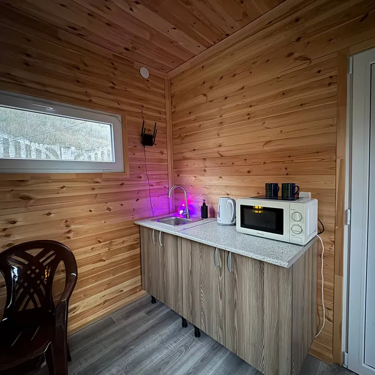 Коттедж Комфортабельный эко-домик розмарин в горах у моря — Прасковеевка