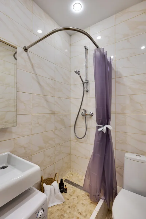 Для теплых вечеров: студия Сага с балконом в Одинбург, вблизи больницы