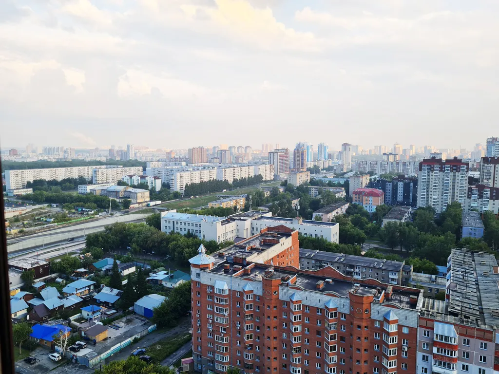 Квартира Квартира Красивая студия с панорамой на мегаполис — Новосибирск