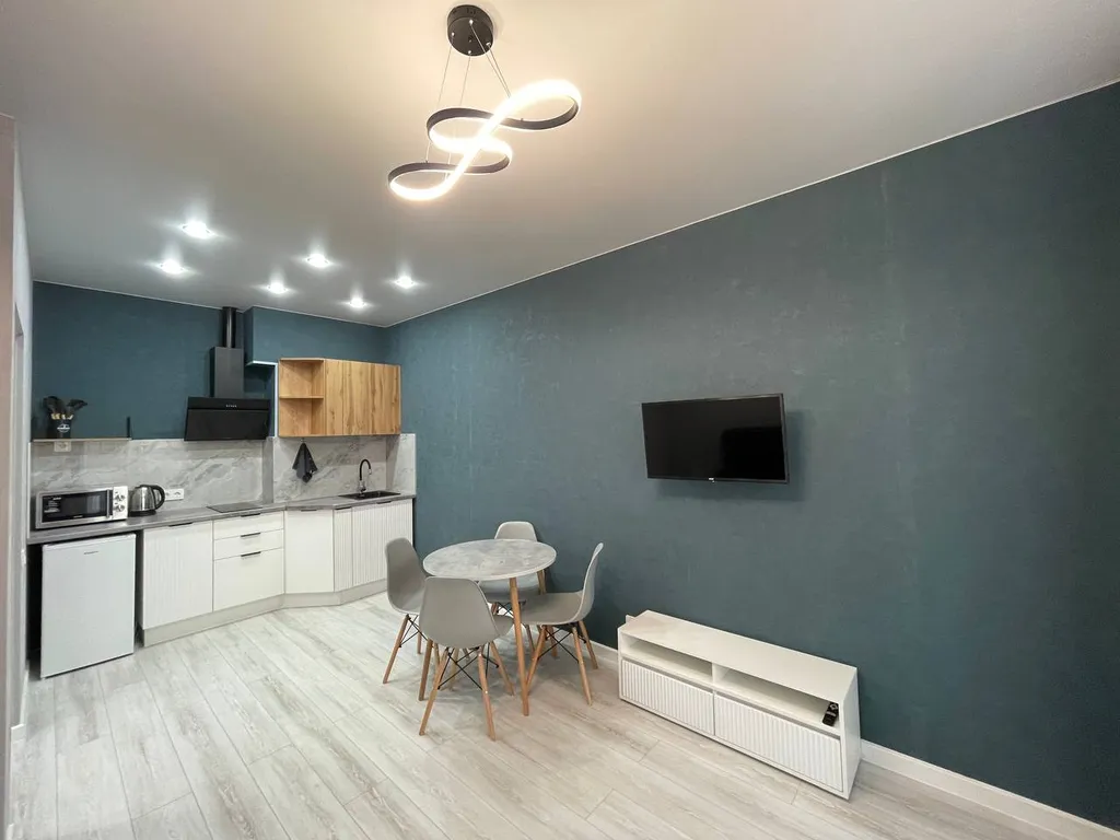 Просторная дизайнерская квартира возле аквапарка