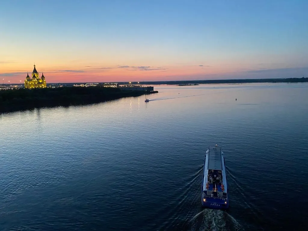 Квартира с видом на реку Волгу