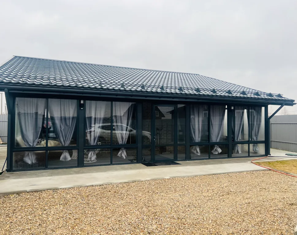 Уютный домик с баней