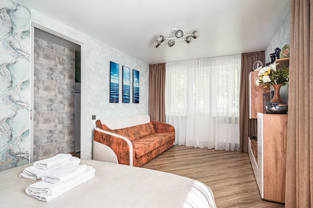 Квартира Уютная 1-комнатная квартира в центре — Калининград