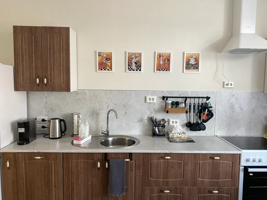 Квартира с сауной и террасой