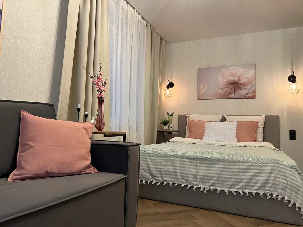 Квартира Апартаменты Fiesta в 3 минутах пешком от МЦК Шелепиха — Москва
