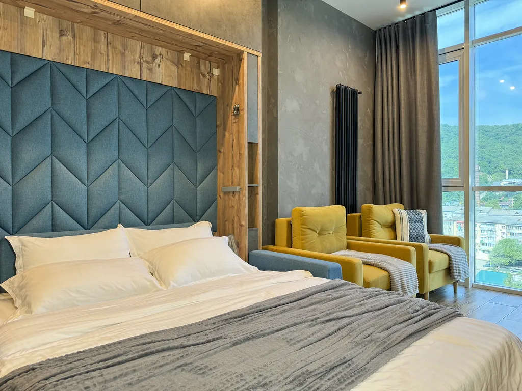 Квартира Видовые апартаменты Монстера Лофт в ЖК Сан Хиллс Небуг — аренда посуточно в Небуг