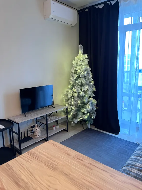 Новая квартира с кондиционером