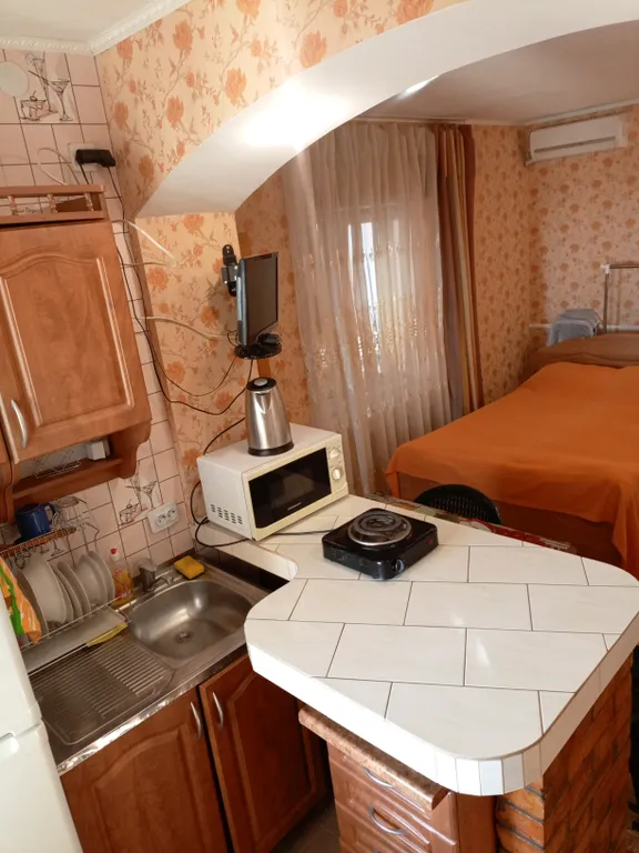 Студия с террасой, частный сектор