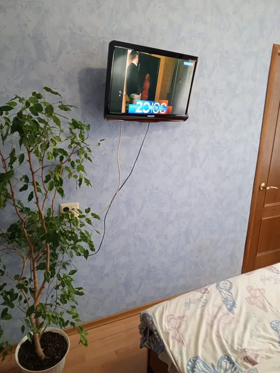 Чистая уютная с высокими потолками квартира