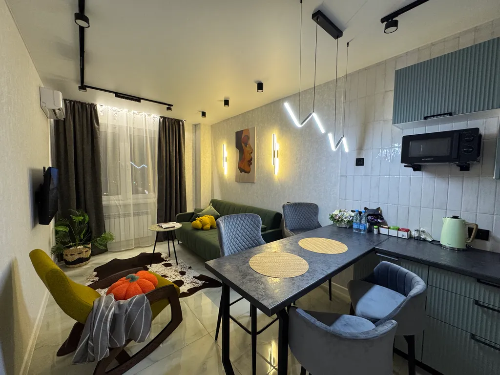 Комфортабельная стильная квартира с дизайнерским ремонтом в новом доме