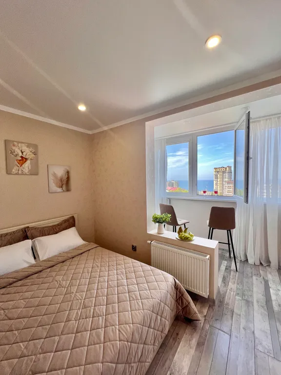 Квартира Апартаменты с видом на море МореСолнцеАпарт — аренда посуточно в Сочи