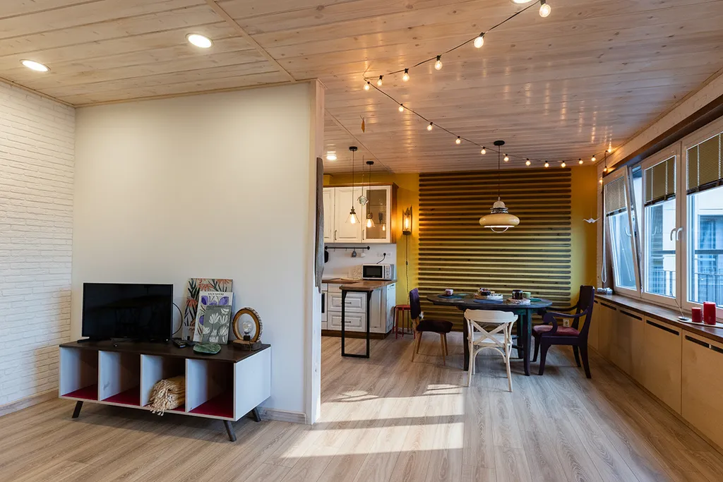 Семейная большая квартира с дизайнерским ремонтом в центре города