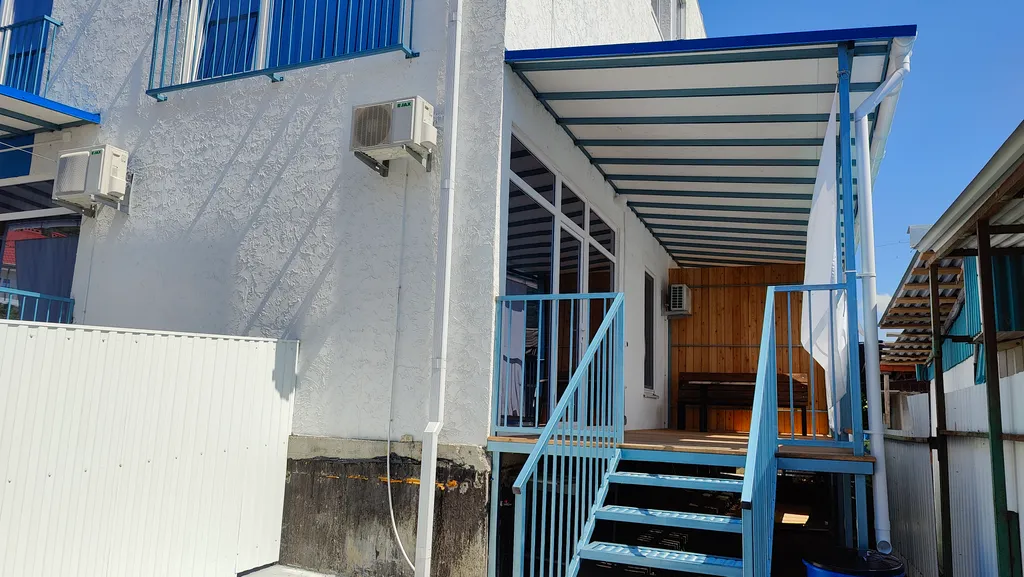 Квартира Квартира Семейный люкс3 с террасой,двором,мангальной зоной и парковкой — Дюрсо