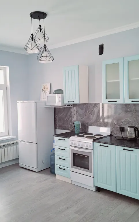 Просторная квартира в стиле сканди в северной столице