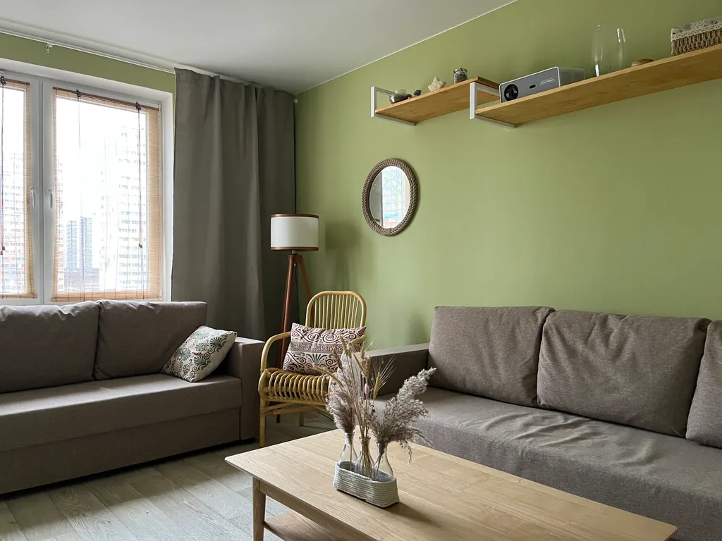 Квартира в скандинавском стиле для приятного отдыха