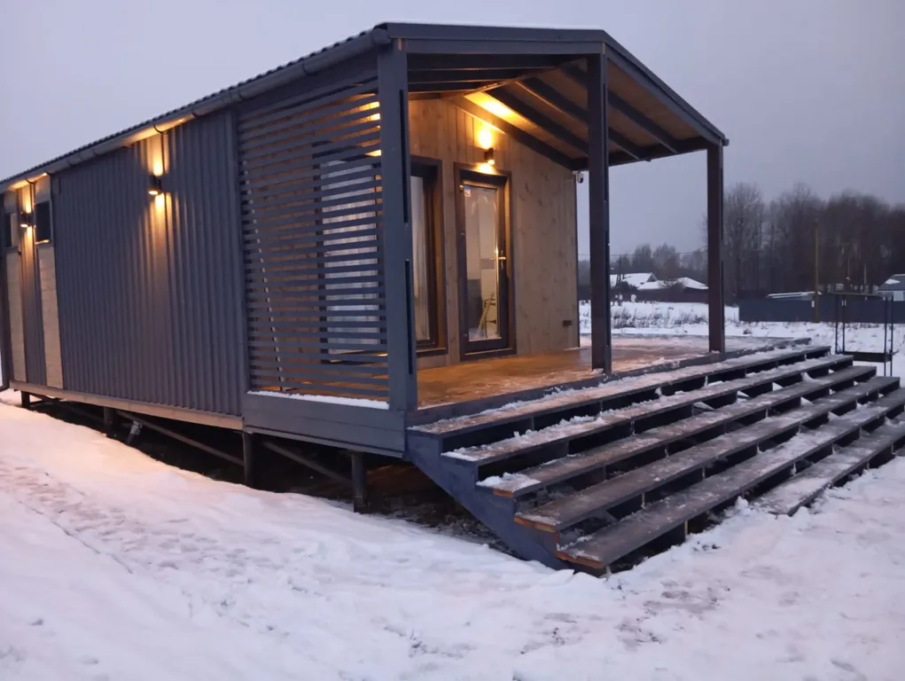 Коттедж Новый комфортабельный коттедж с сауной — Коробицыно