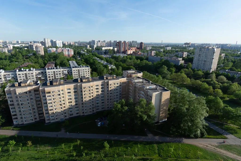 Квартира Уютные современные апартаменты с видом на город — Санкт-Петербург