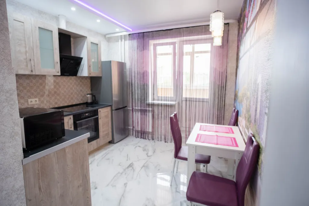 Апартаменты с уютным светлым ремонтом в новом доме