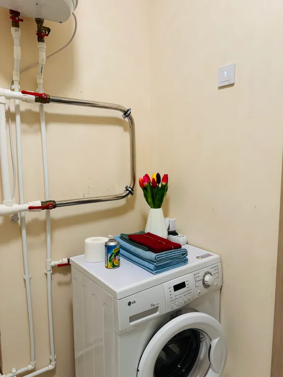 Просторная евродвухкомнатная квартира рядом с парком Горького