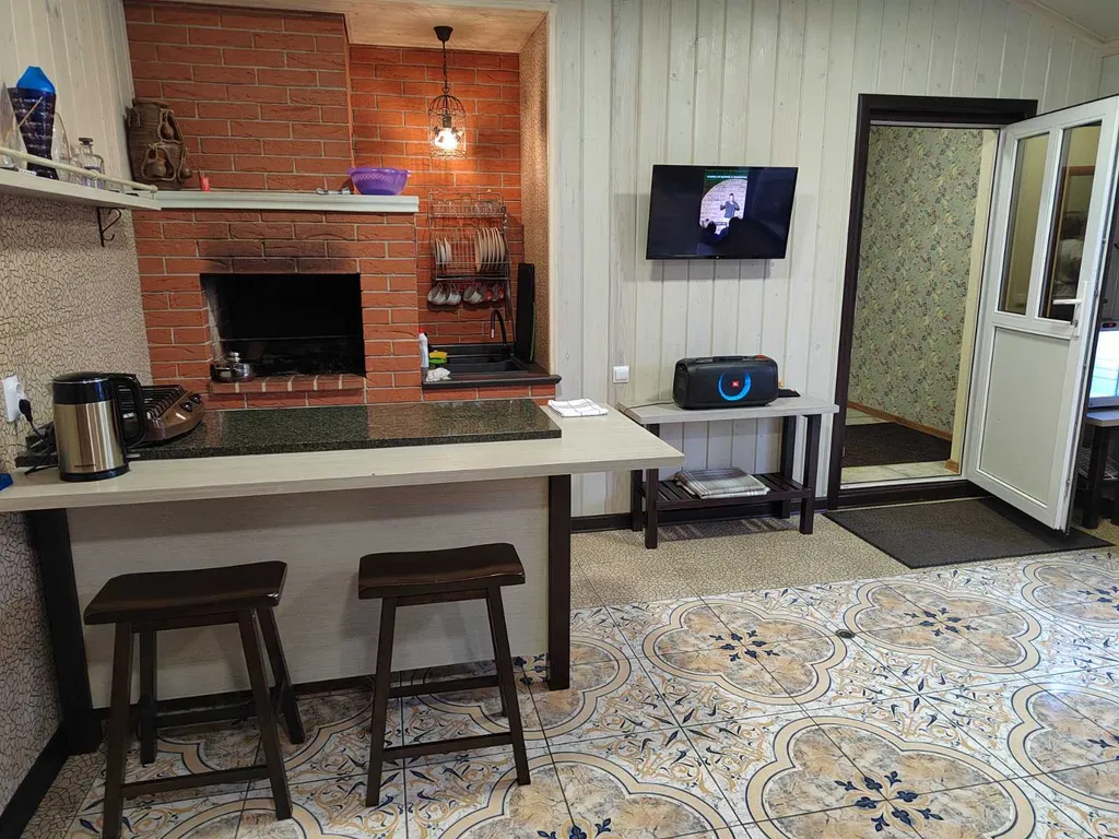 Апартаменты с баней и детской площадкой в пригороде Бреста