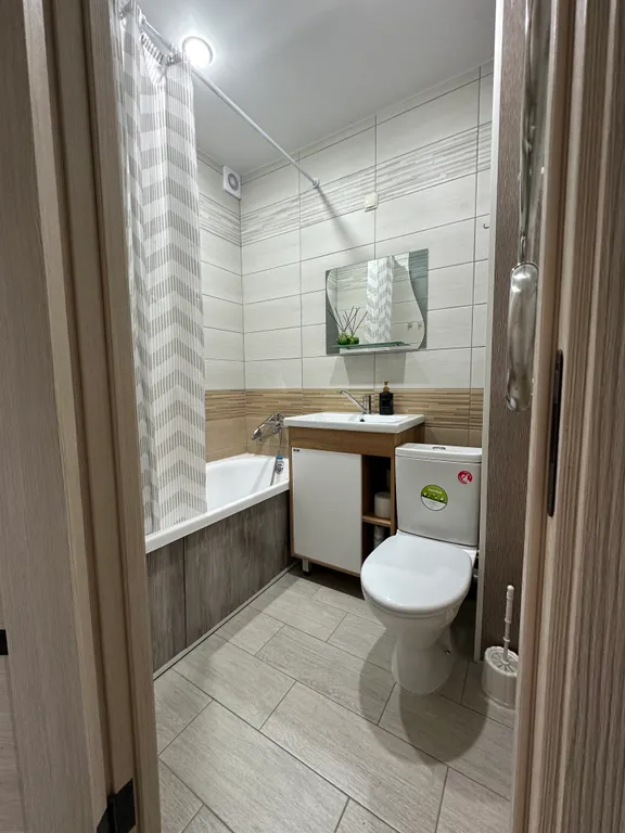 Уютная однокомнатная квартира на 5 мкр рядом с трассой