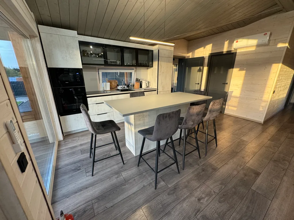 Дом с баней и чаном