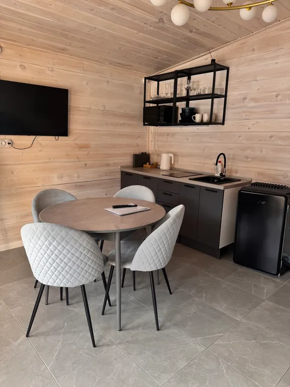 Благоустроенный дом