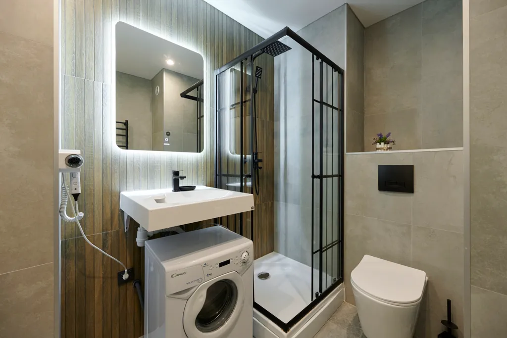 Квартира Квартира Уютная новая студия у метро — Москва