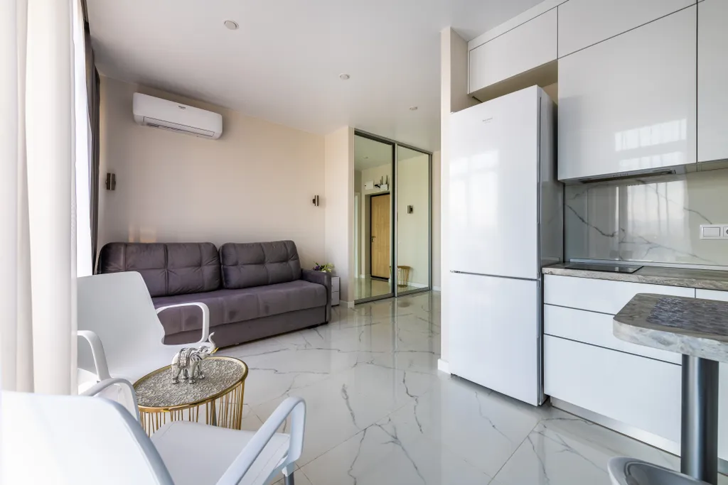 Квартира Квартира Апартамент Deluxe Соренто парк на первой пляжной — Адлер