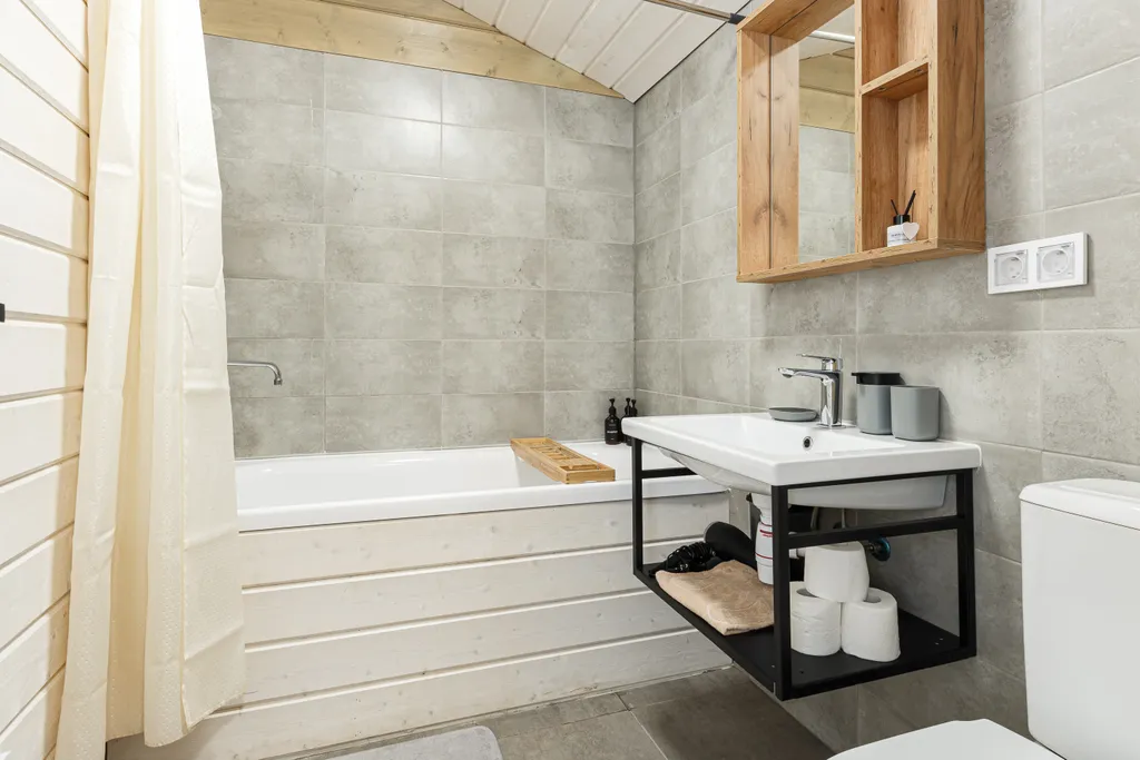 Семейный дом с костровой зоной и баней