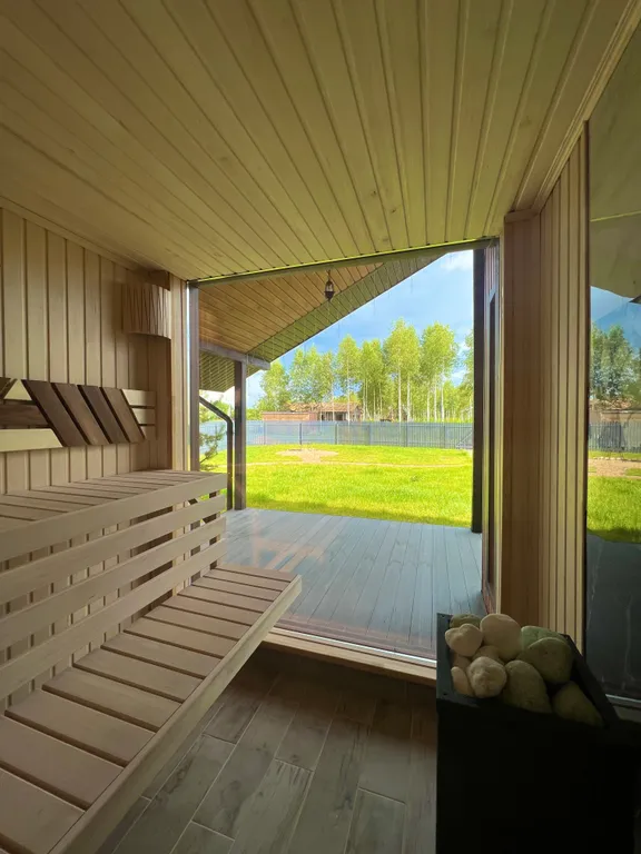 Дом шале с сауной