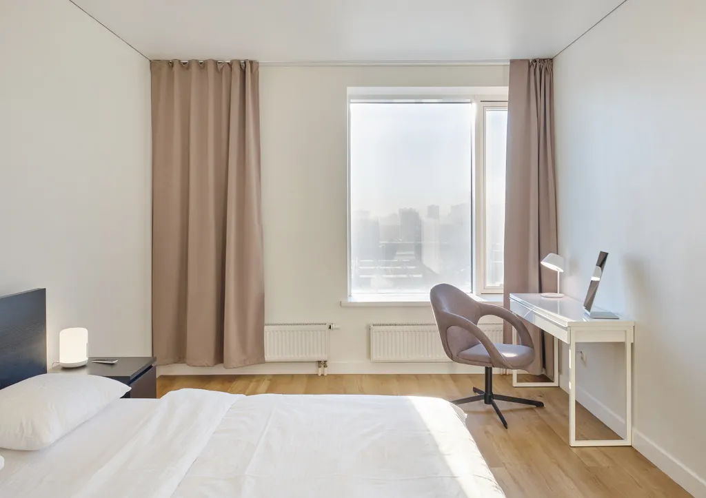 Просторный апартамент на 20 этаже