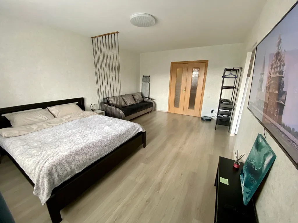 Квартира с уютным балконом и видом на лесопарк