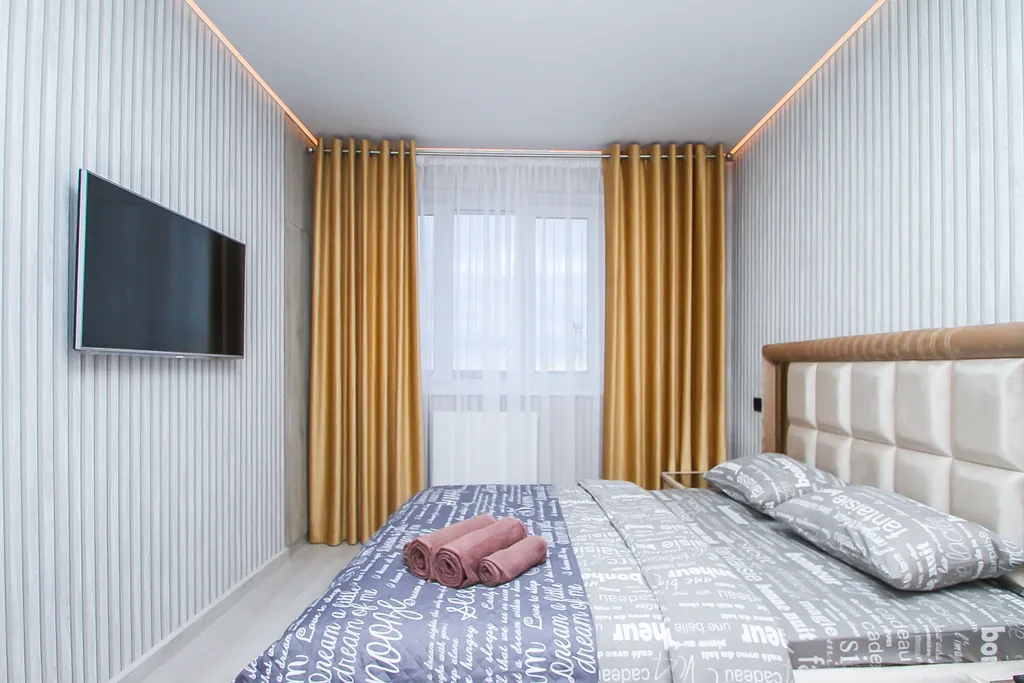 Просторная 1 комнатная квартира с 2 раздельными спальными местами