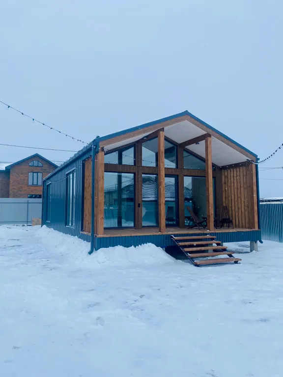 Коттедж Просторный барн-хаус с сауной и чаном рядом с Казанью — Столбище