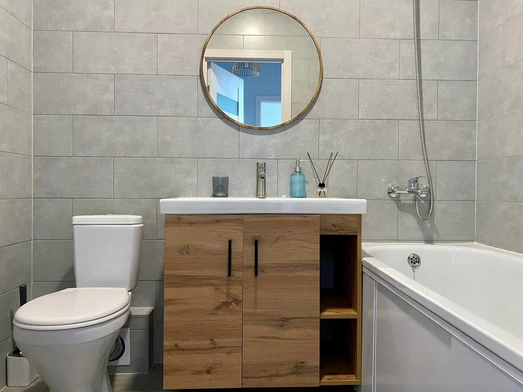 Евродвушка с кондиционером и с красивым видом на озеро