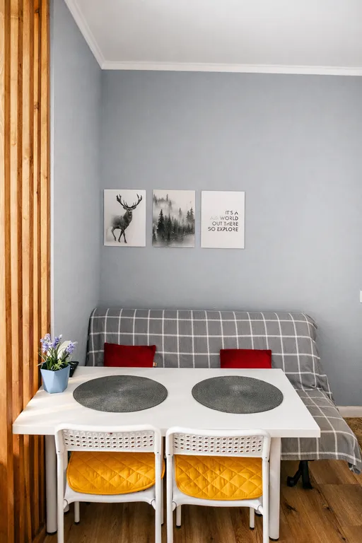 Современная студия для коротких и долгих визитов