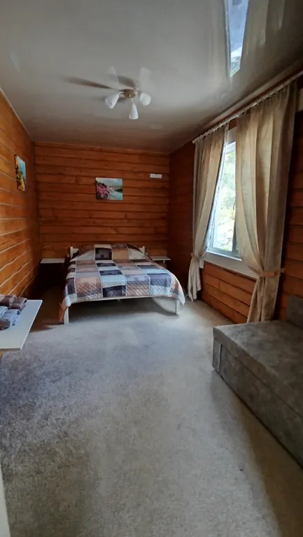 Уютный домик с баней и купелью, горячий чан