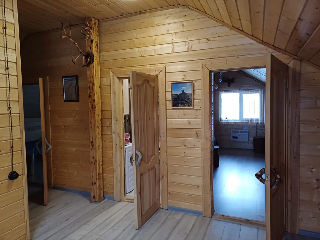 Эко дом на берегу Белого моря