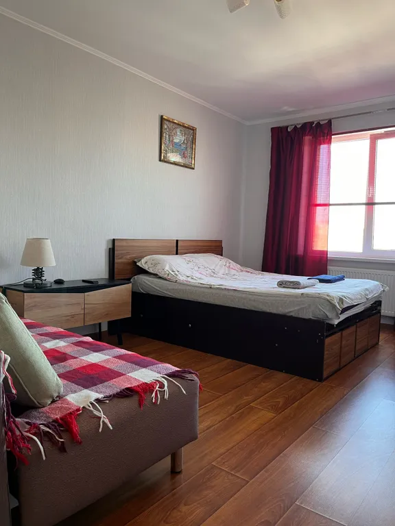 Квартира Апартаменты с одной спальней у метро Девяткино — аренда посуточно в Мурино