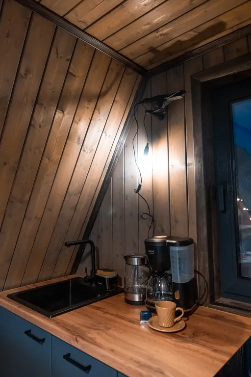 Дом А-Фрейм 42м2 с террасой №1