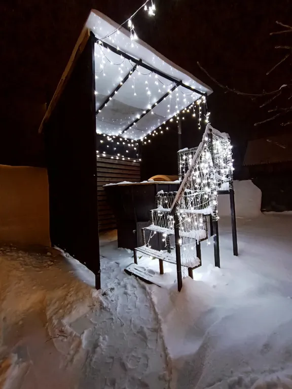 Коттедж Гостевой дом с русской баней и уличной купелью — Кириши