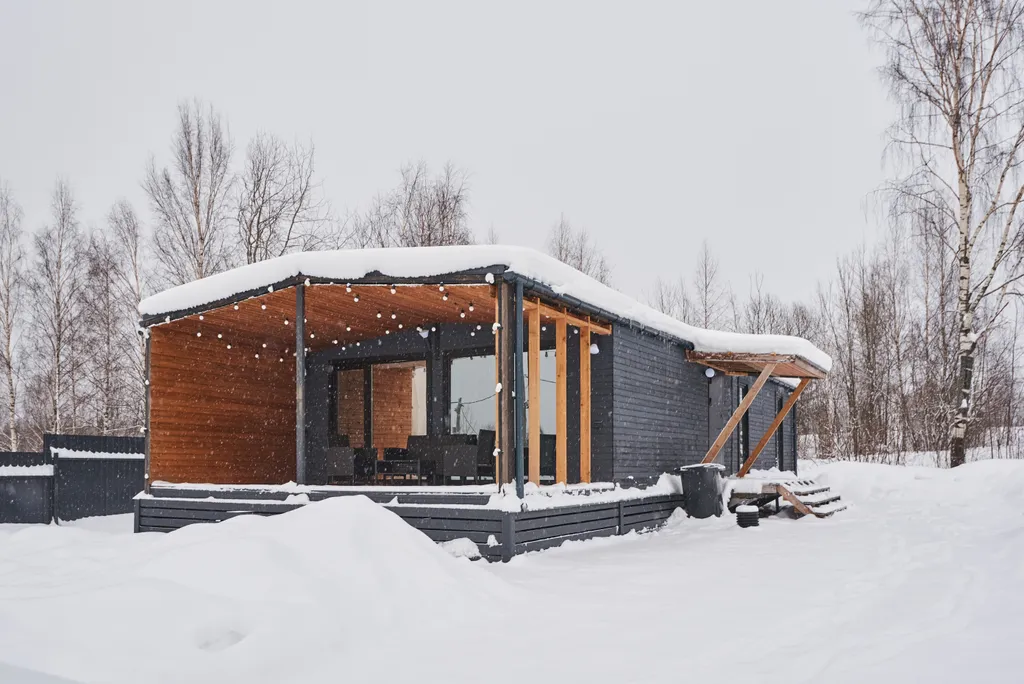 Уютный дом вблизи города