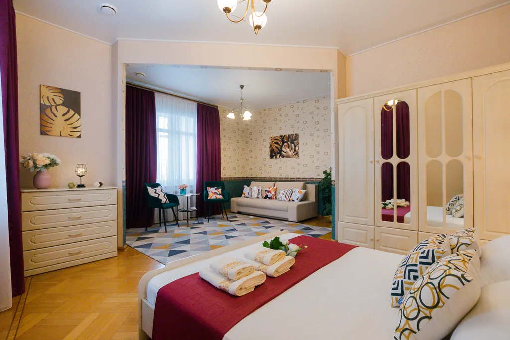 Квартира Квартира Большая трешка (четырешка) на Красных Воротах — Москва