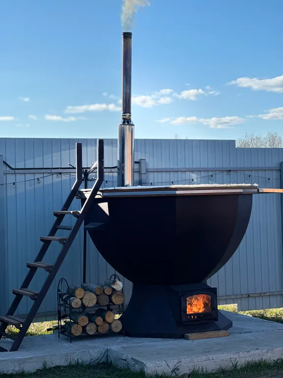 Уютный загородный домик с личным банным-комплексом