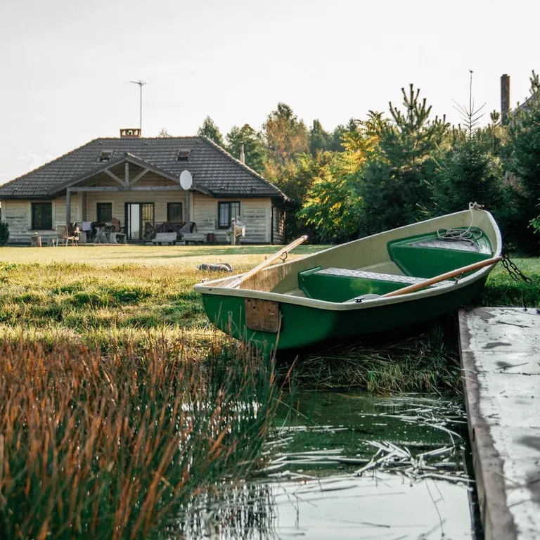 Коттедж Дом на озерах Мурашки с собственным пляжем на Браславских озерах — аренда посуточно в Браслав
