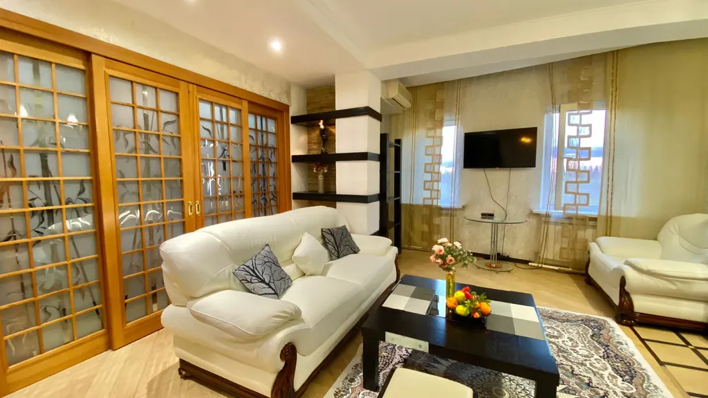 Стильная 1-комнатная квартира в японском стиле ЖК Керемет